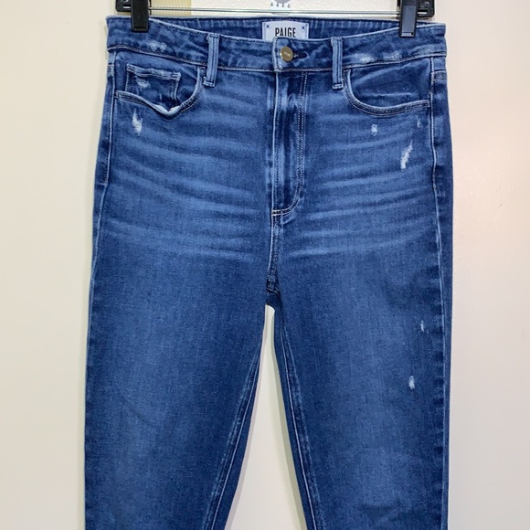 Paige Transcend Margot high waist skinny ankle jeans - Picture 6 of 15